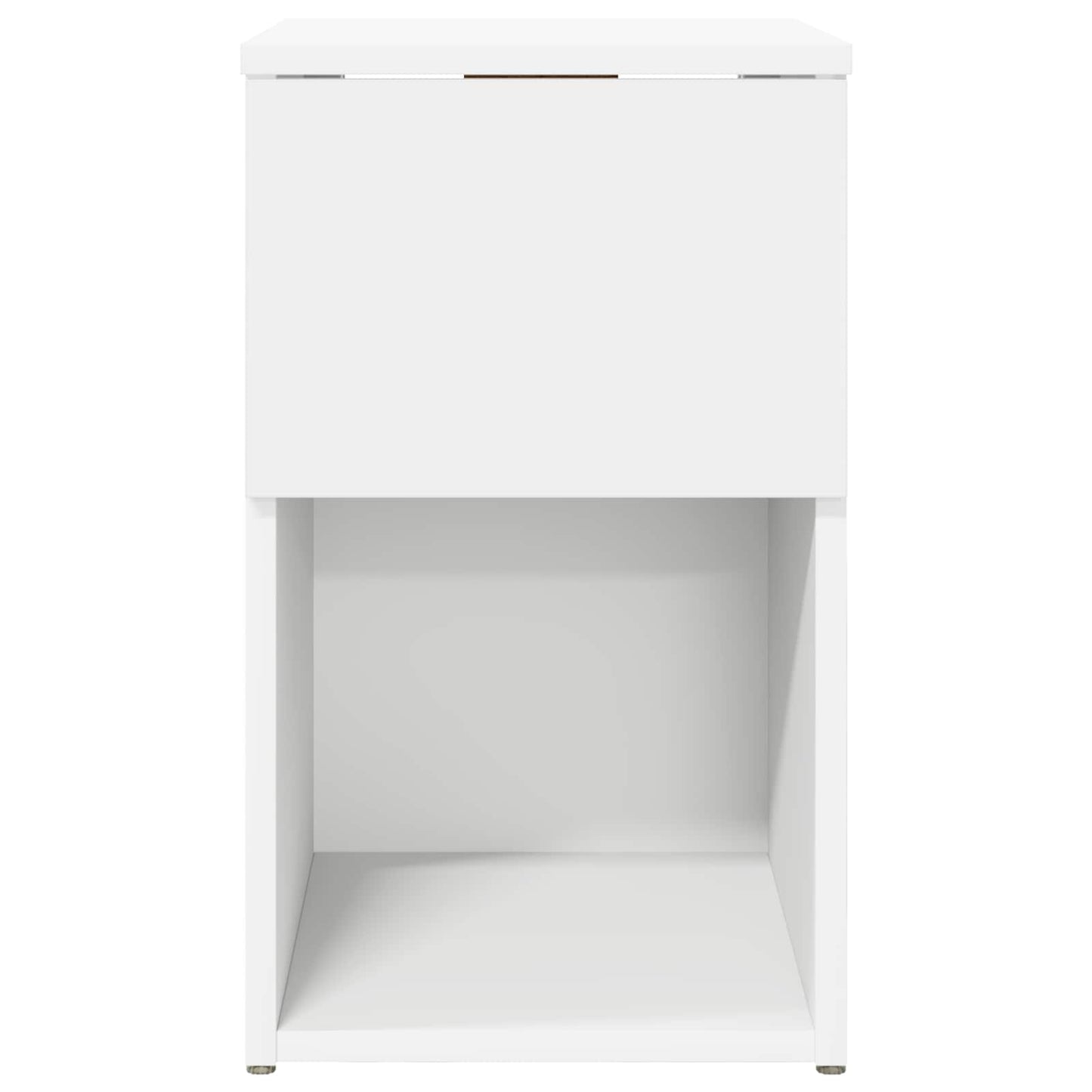 Bettschrank Weiß 29 x 31,5 x 49 cm Holzwerkstoff