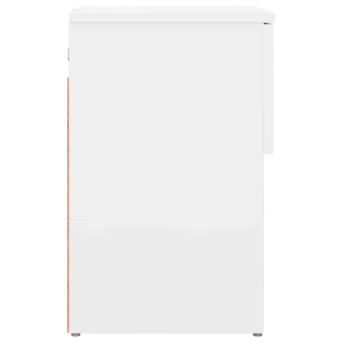 Bettschrank Weiß 29 x 31,5 x 49 cm Holzwerkstoff