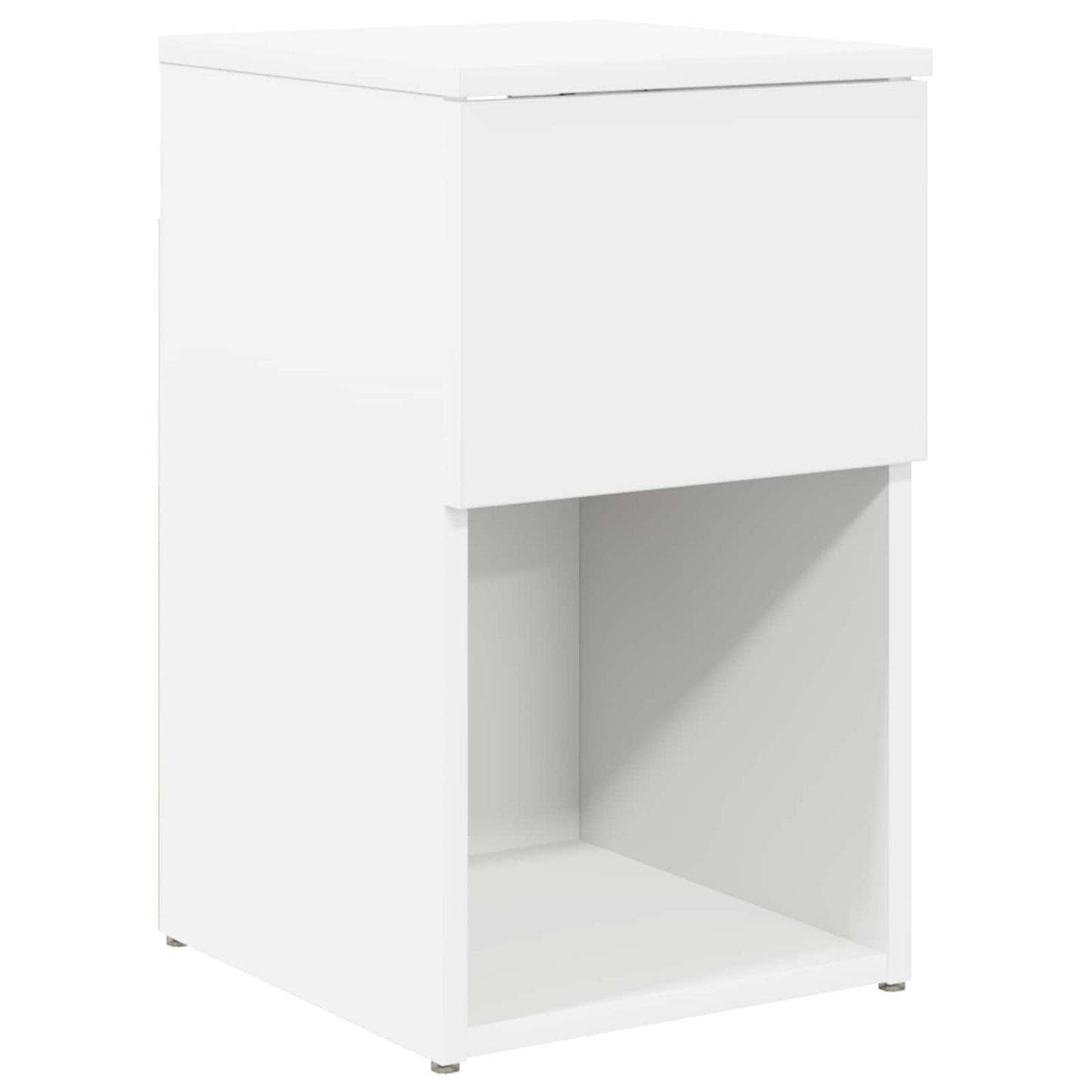 Bettschrank 2 Stk. Weiß 29 x 31,5 x 49 cm Holzwerkstoff