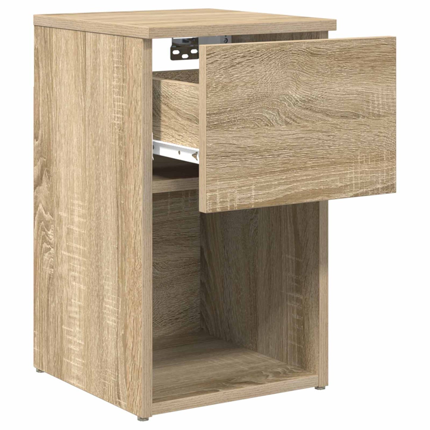 Bettschrank 2 Stk. Sonoma-Eiche 29 x 31,5 x 49 cm Holzwerkstoff