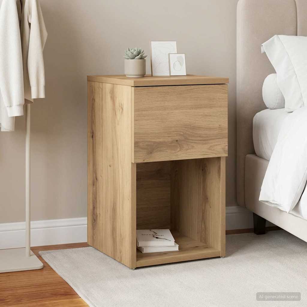 Bettschrank Artisan-Eiche 29 x 31,5 x 49 cm Holzwerkstoff