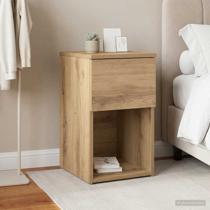 Bettschrank Artisan-Eiche 29 x 31,5 x 49 cm Holzwerkstoff