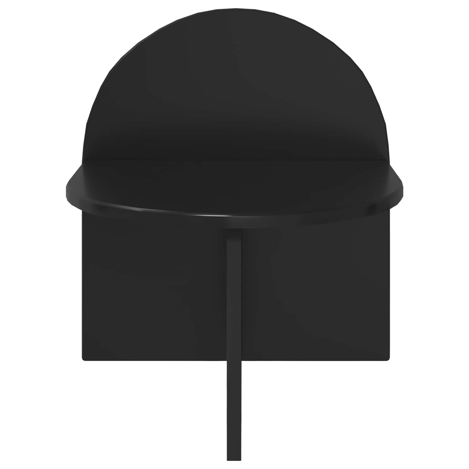 Nachttisch 2 stk. Schwarze Eiche 40 x 35,5 x 45,5 cm