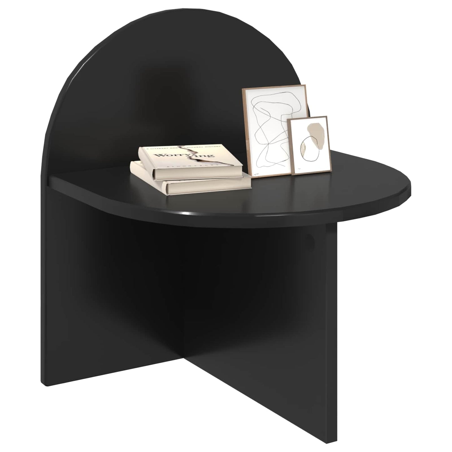 Nachttisch 2 stk. Schwarze Eiche 40 x 35,5 x 45,5 cm