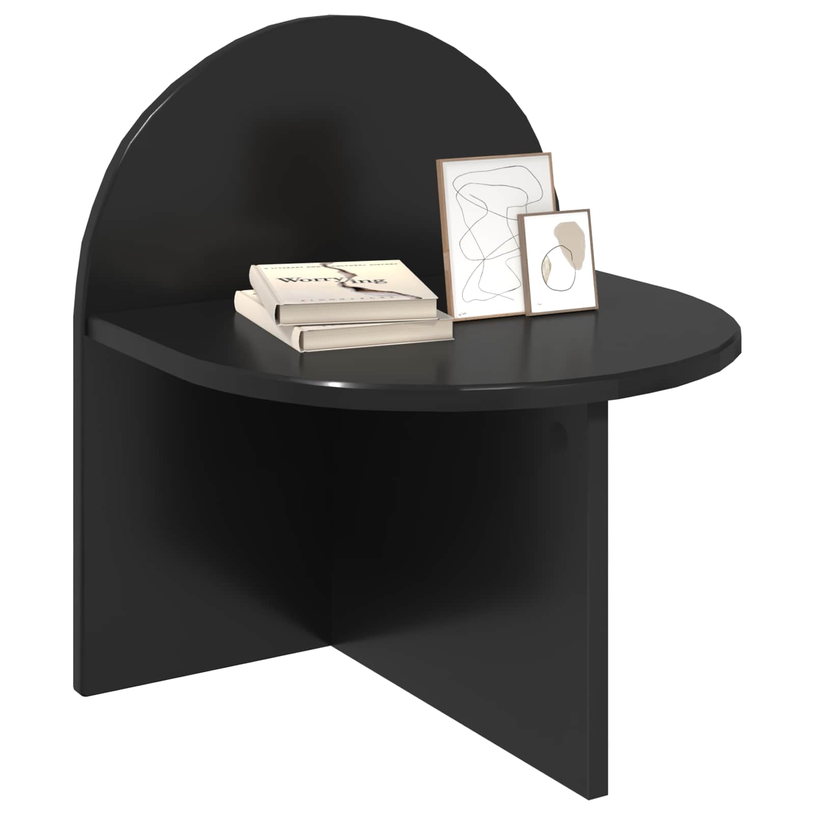 Nachttisch 2 stk. Schwarze Eiche 40 x 35,5 x 45,5 cm