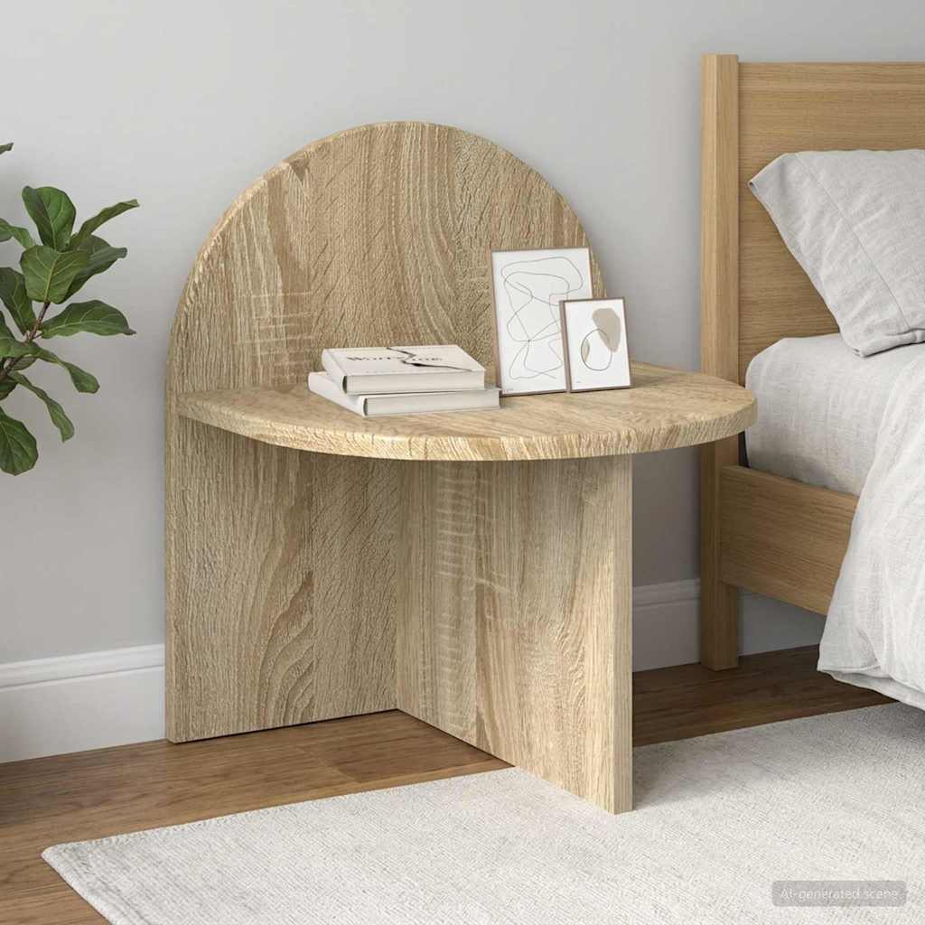 Nachttisch Sonoma-Eiche 40 x 35,5 x 45,5 cm Holzwerkstoff