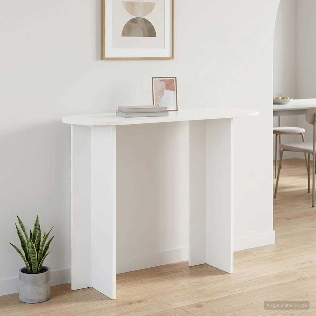 Konsolentisch Weiß 100 x 39,5 x 75 cm Holzwerkstoff