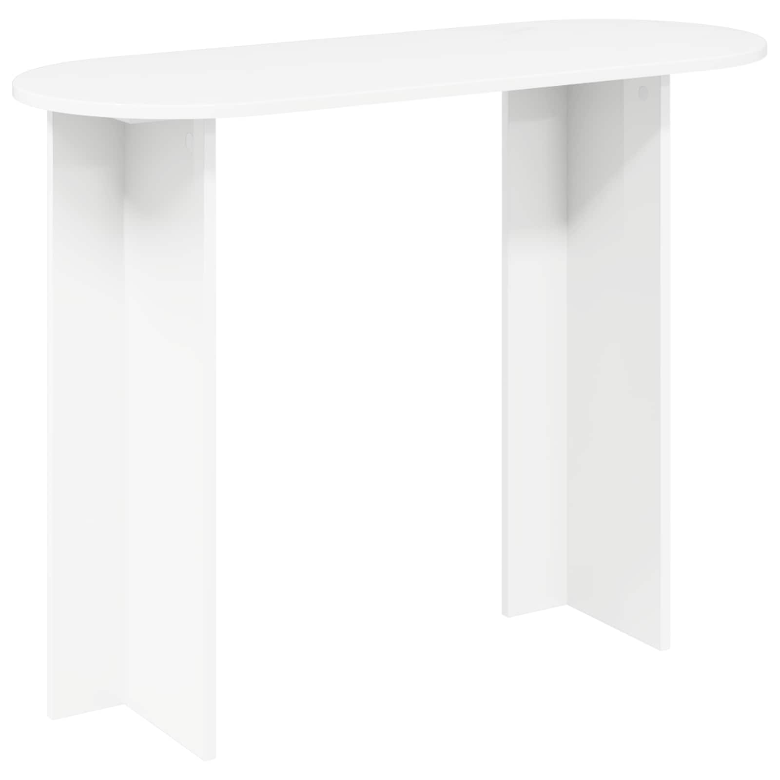 Konsolentisch Weiß 100 x 39,5 x 75 cm Holzwerkstoff