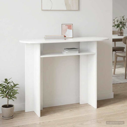 Konsolentisch Weiß 100 x 39,5 x 75 cm Holzwerkstoff