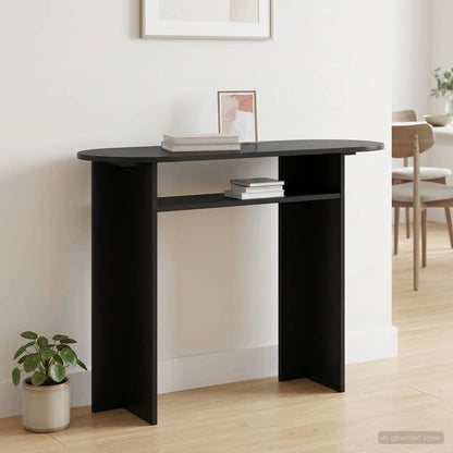 Konsolentisch Schwarz 100 x 39,5 x 75 cm Holzwerkstoff