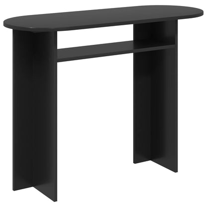 Konsolentisch Schwarz 100 x 39,5 x 75 cm Holzwerkstoff