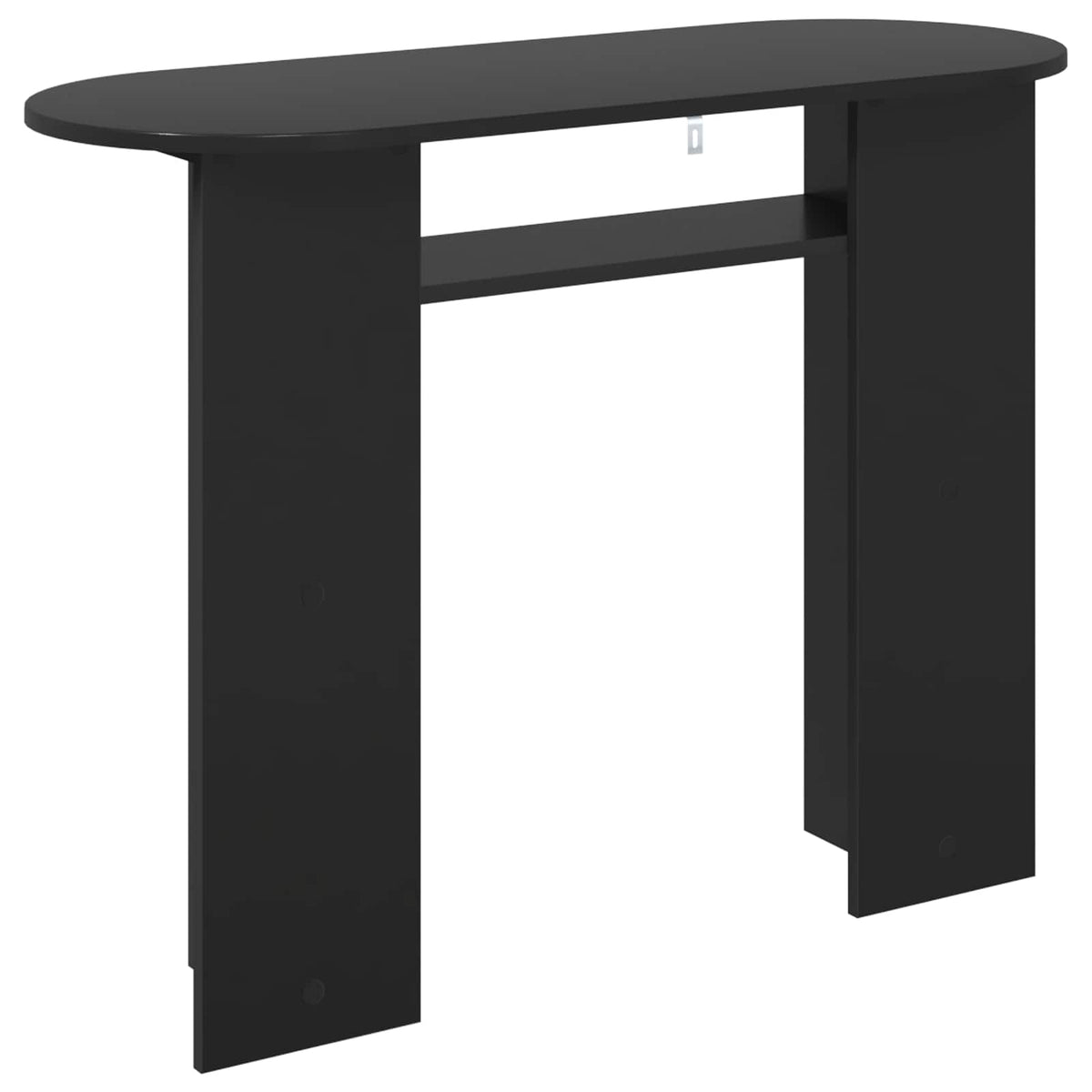 Konsolentisch Schwarz 100 x 39,5 x 75 cm Holzwerkstoff