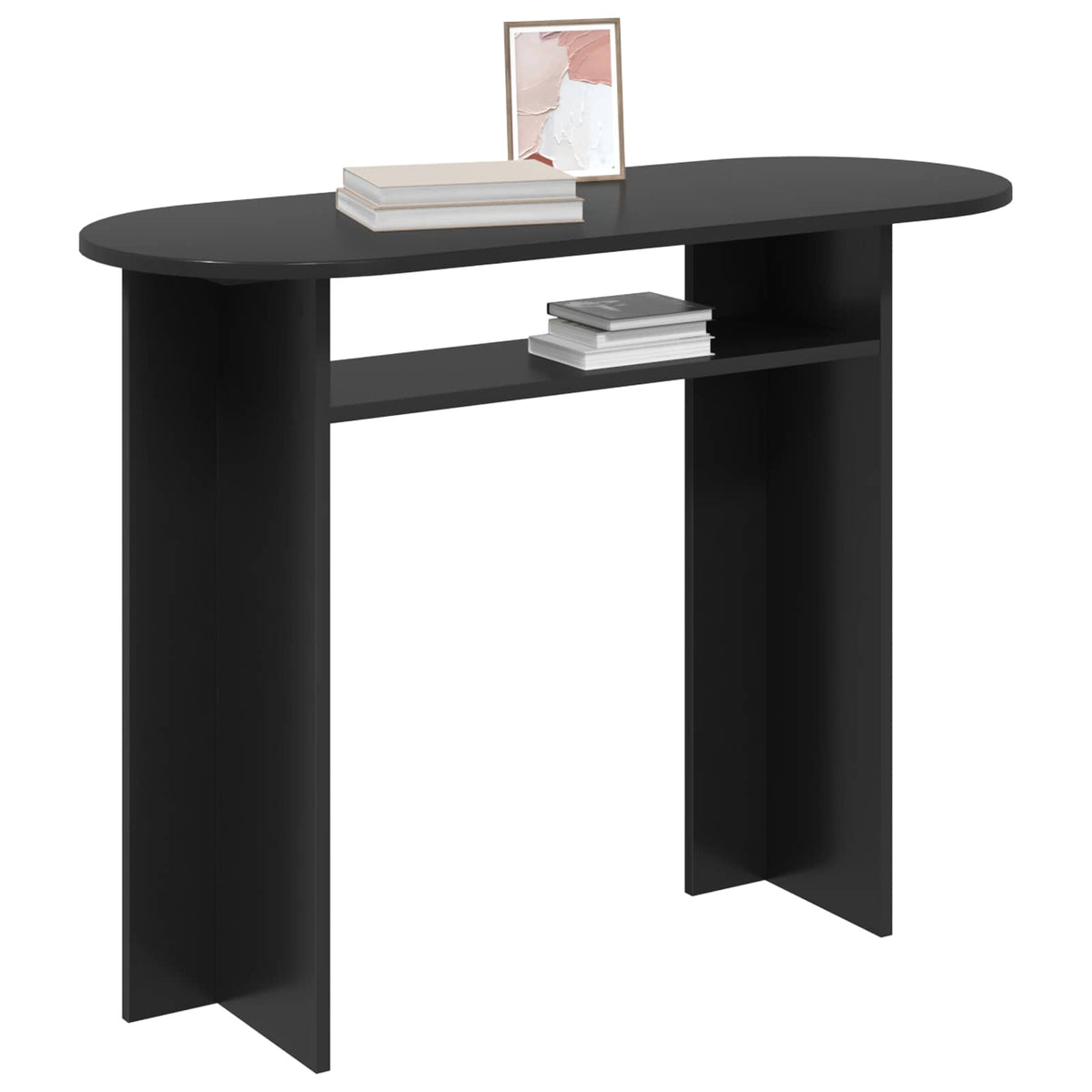 Konsolentisch Schwarz 100 x 39,5 x 75 cm Holzwerkstoff