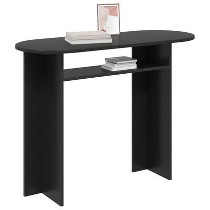 Konsolentisch Schwarz 100 x 39,5 x 75 cm Holzwerkstoff