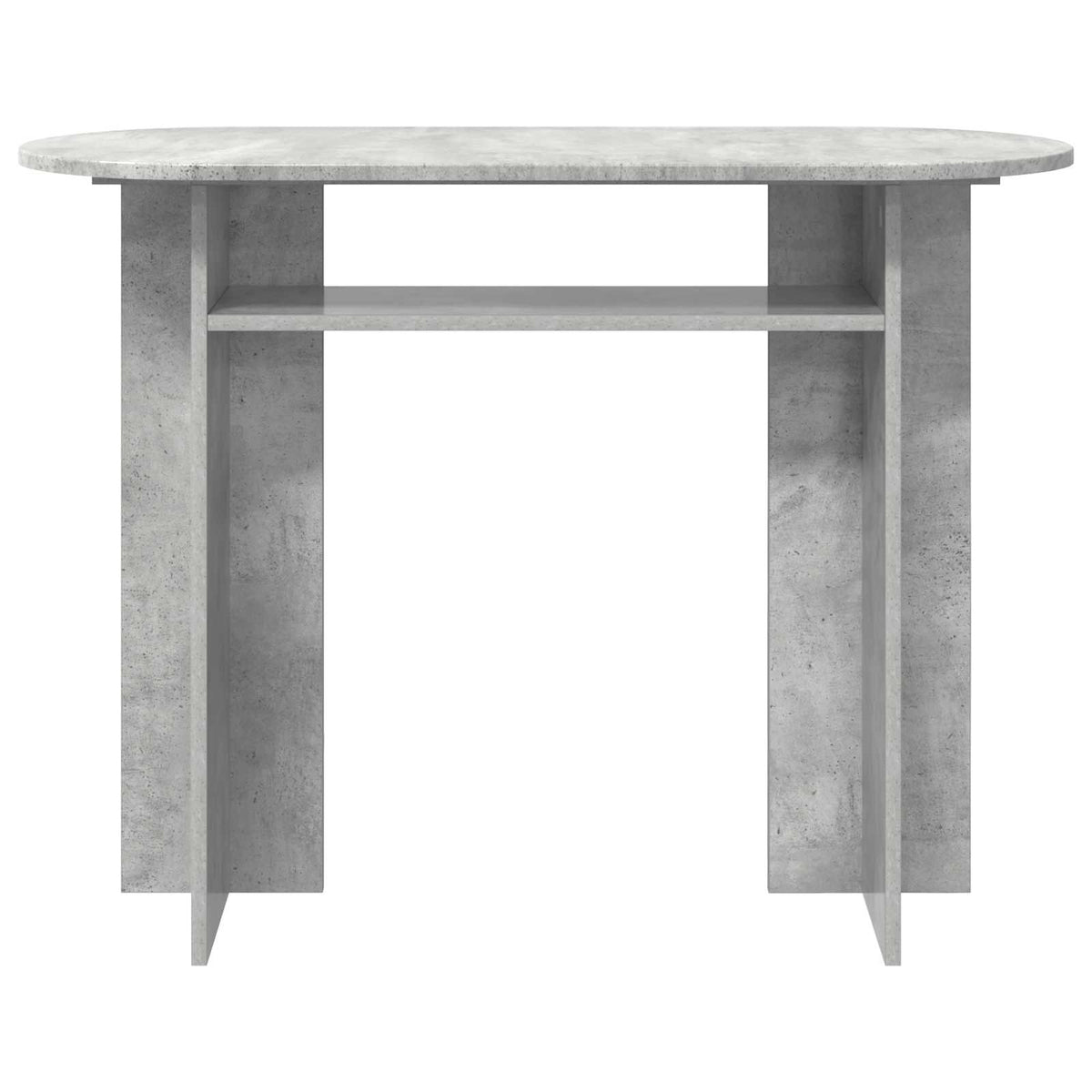 Konsolentisch Betongrau 100 x 39,5 x 75 cm Holzwerkstoff