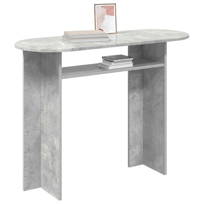 Konsolentisch Betongrau 100 x 39,5 x 75 cm Holzwerkstoff