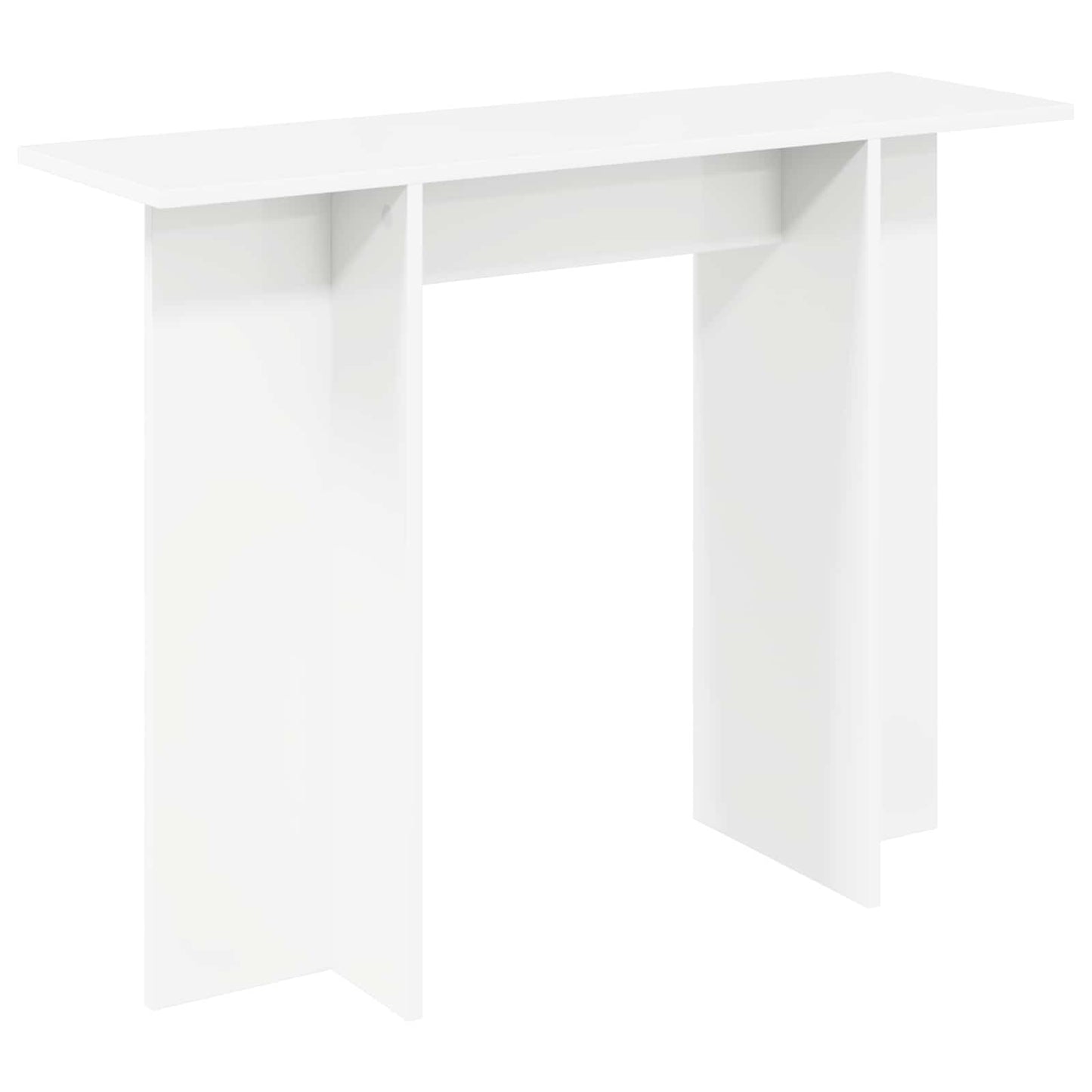 Konsolentisch Weiß 100 x 30 x 75 cm Holzwerkstoff