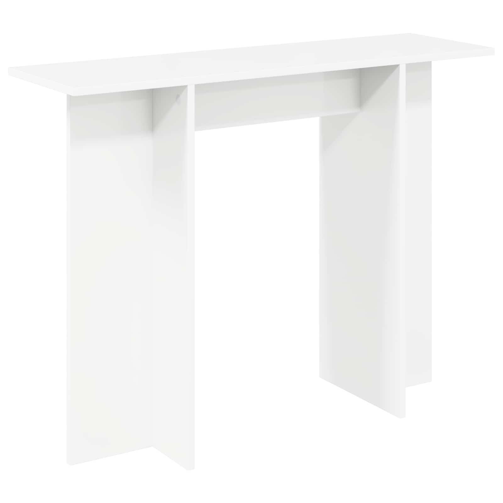 Konsolentisch Weiß 100 x 30 x 75 cm Holzwerkstoff