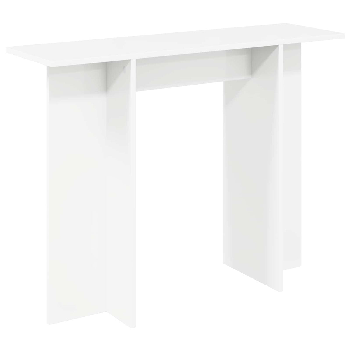 Konsolentisch Weiß 100 x 30 x 75 cm Holzwerkstoff