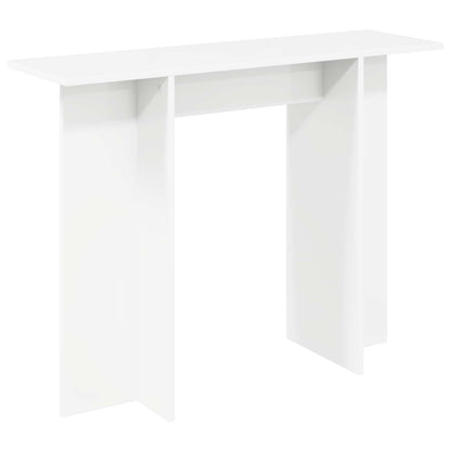 Konsolentisch Weiß 100 x 30 x 75 cm Holzwerkstoff