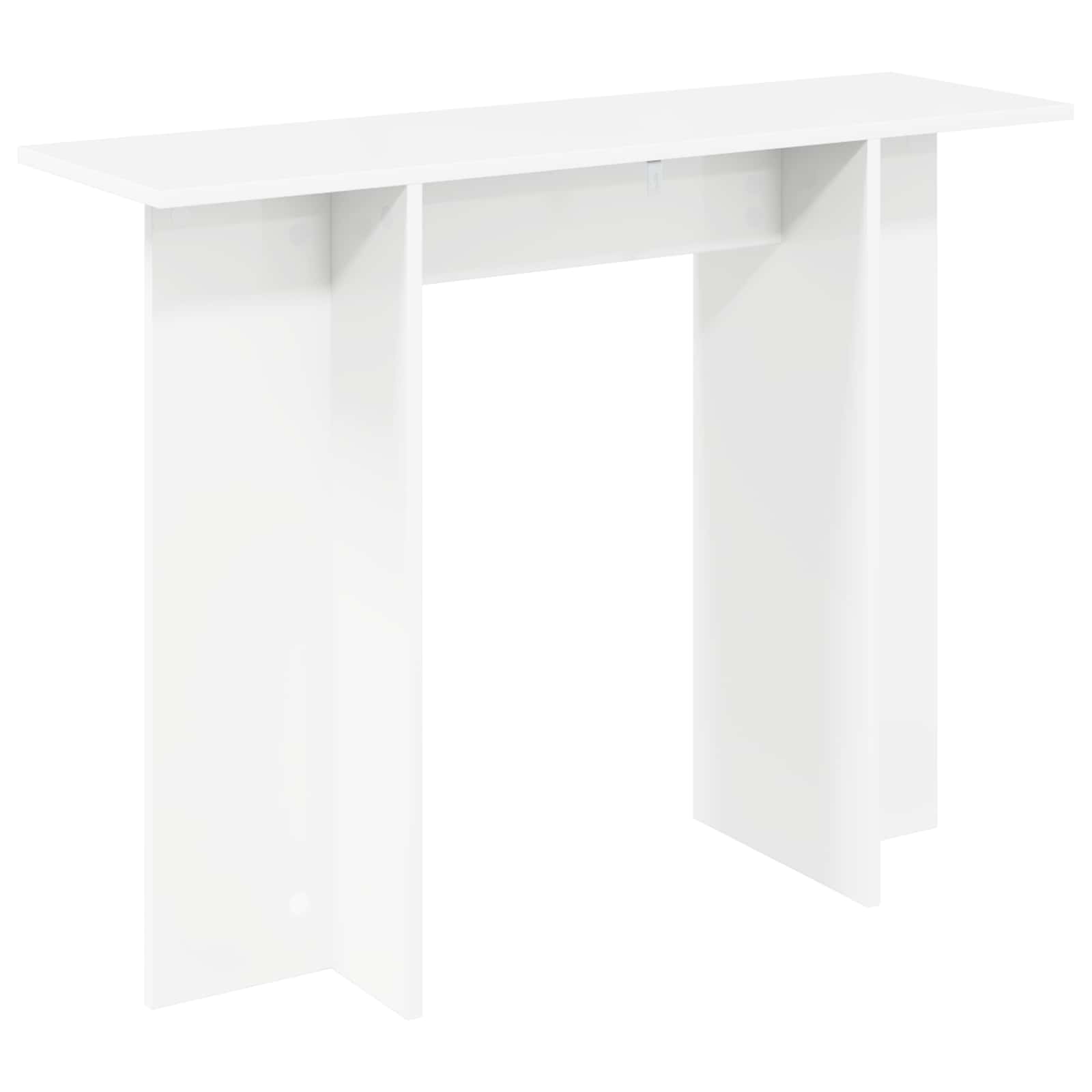Konsolentisch Weiß 100 x 30 x 75 cm Holzwerkstoff
