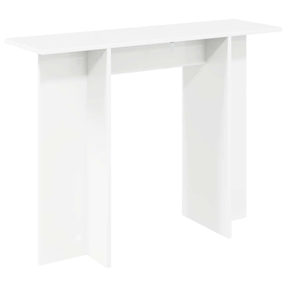 Konsolentisch Weiß 100 x 30 x 75 cm Holzwerkstoff