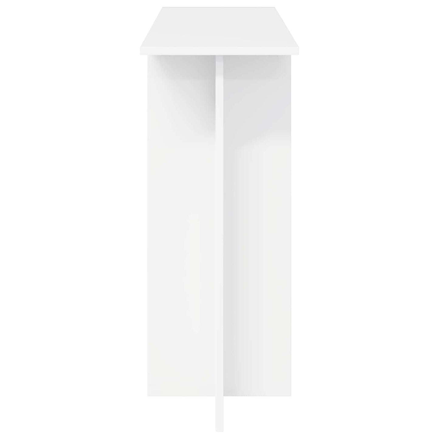 Konsolentisch Weiß 100 x 30 x 75 cm Holzwerkstoff