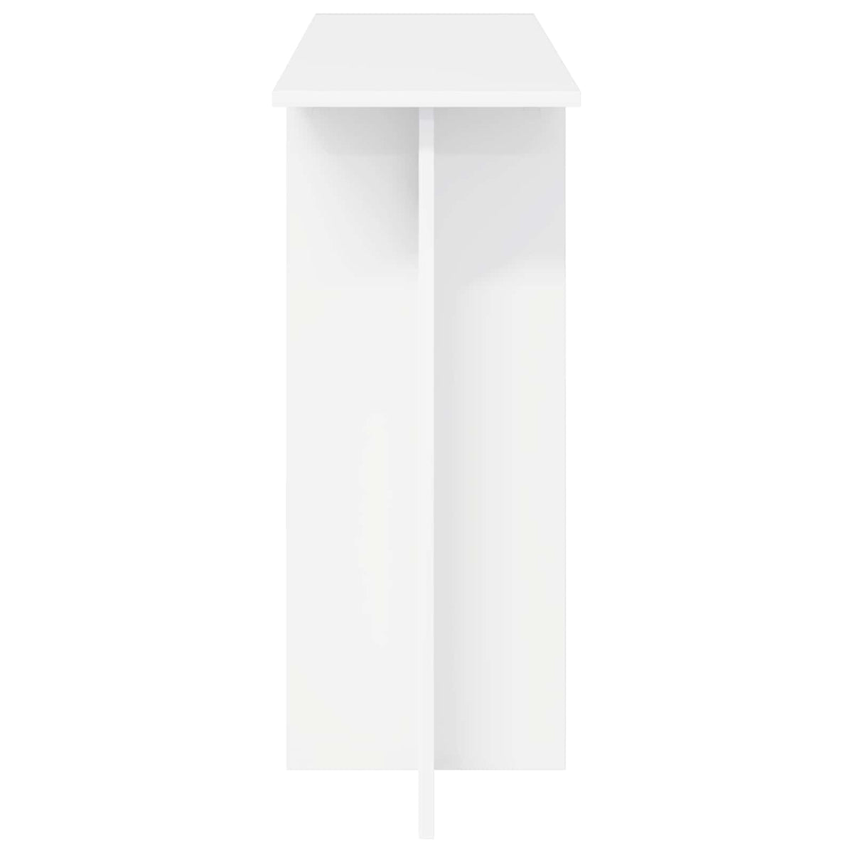 Konsolentisch Weiß 100 x 30 x 75 cm Holzwerkstoff