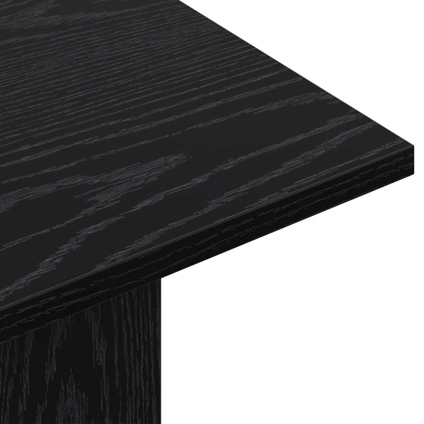 Konsolentisch Schwarze Eiche 100 x 30 x 75 cm Holzwerkstoff