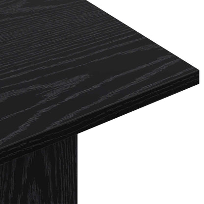 Konsolentisch Schwarze Eiche 100 x 30 x 75 cm Holzwerkstoff