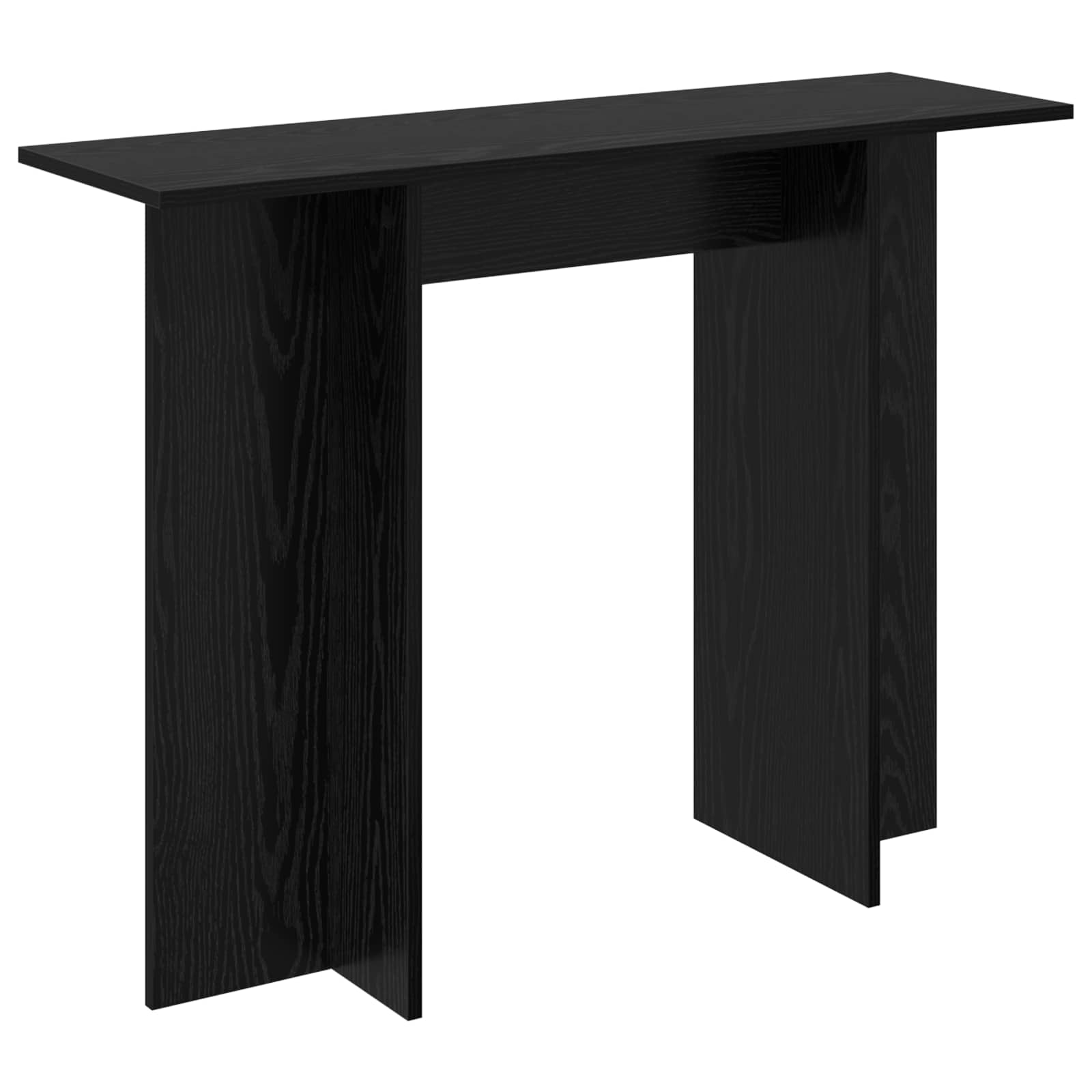 Konsolentisch Schwarze Eiche 100 x 30 x 75 cm Holzwerkstoff