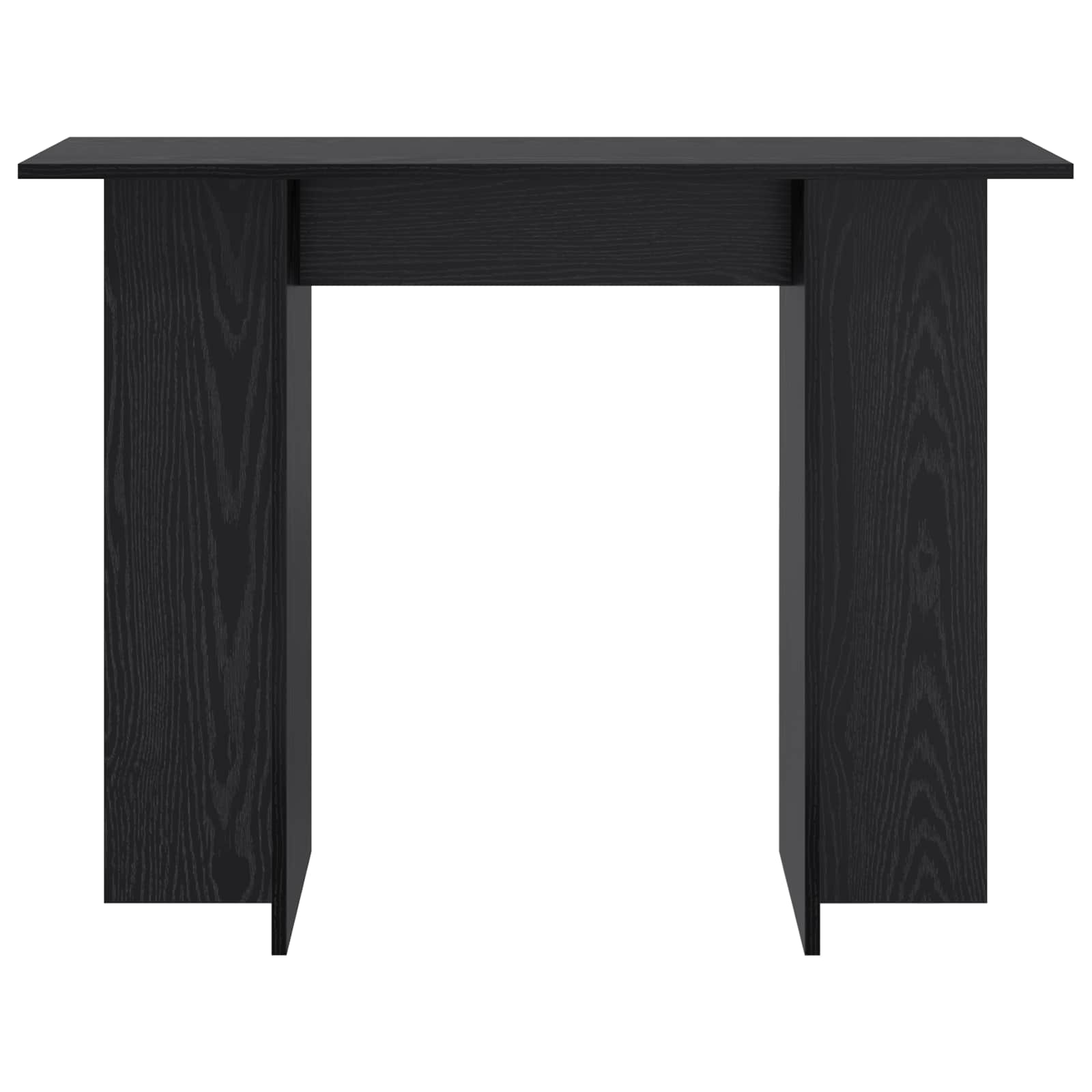 Konsolentisch Schwarze Eiche 100 x 30 x 75 cm Holzwerkstoff