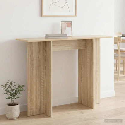 Konsolentisch Sonoma-Eiche 100 x 30 x 75 cm Holzwerkstoff