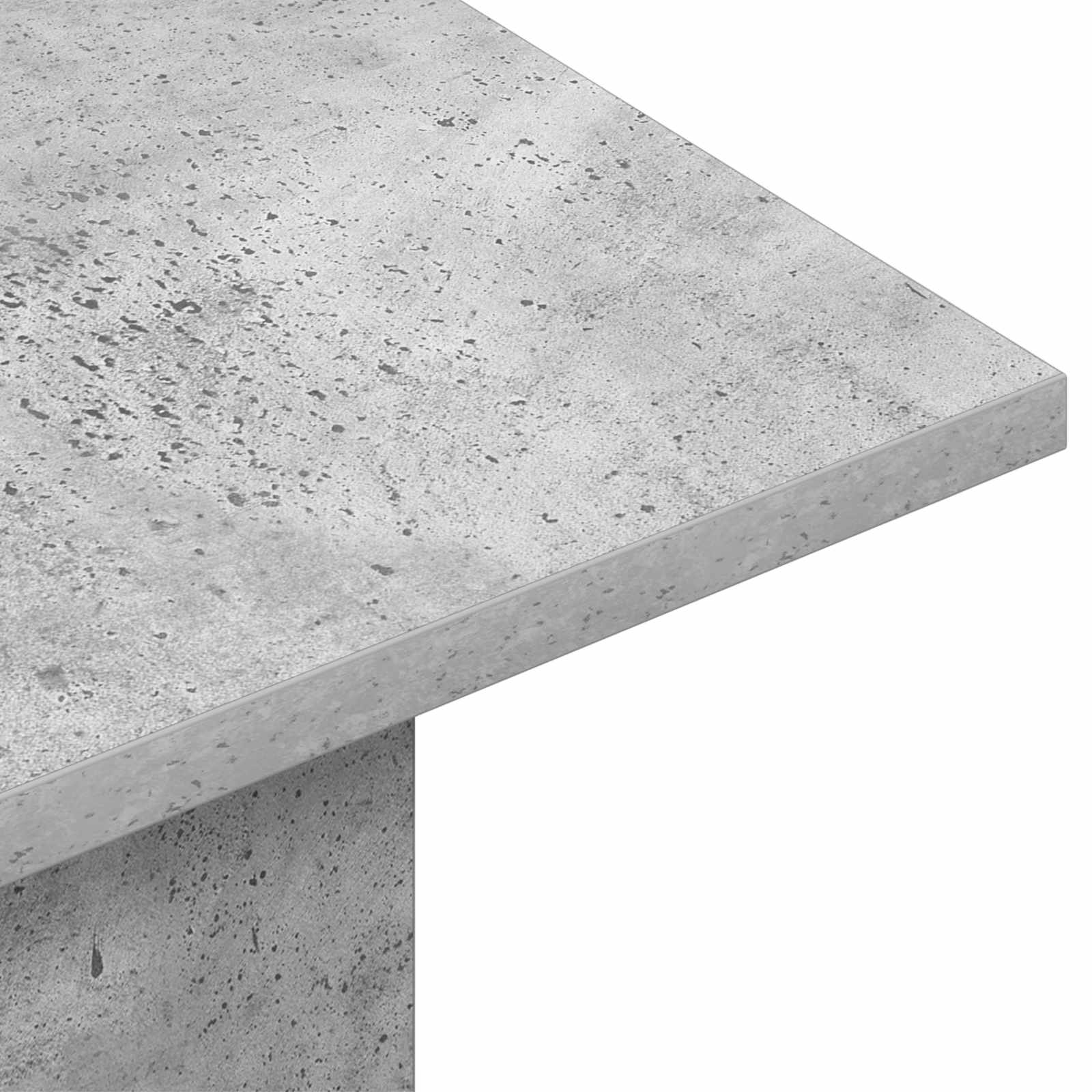 Konsolentisch Betongrau 100 x 30 x 75 cm Holzwerkstoff