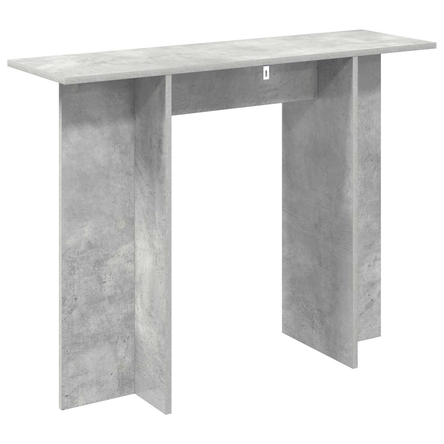 Konsolentisch Betongrau 100 x 30 x 75 cm Holzwerkstoff