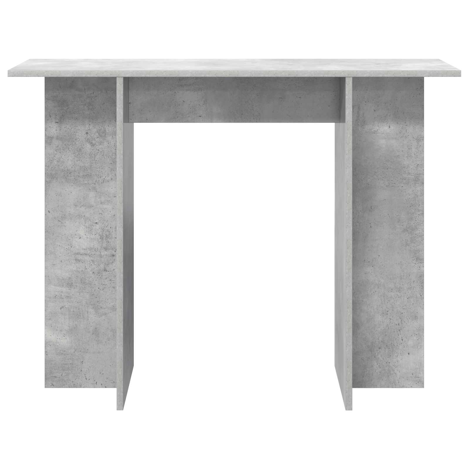 Konsolentisch Betongrau 100 x 30 x 75 cm Holzwerkstoff