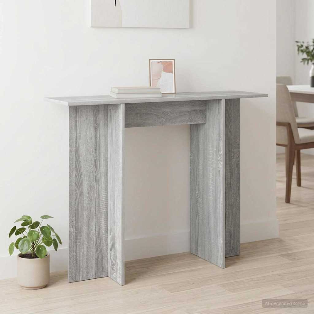 Konsolentisch Graues Sonoma 100 x 30 x 75 cm Holzwerkstoff