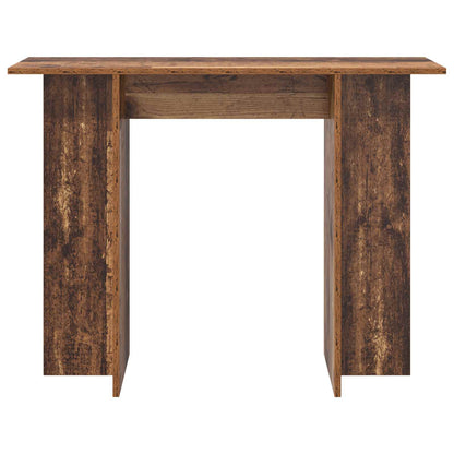 Konsolentisch Altholz 100 x 30 x 75 cm Holzwerkstoff