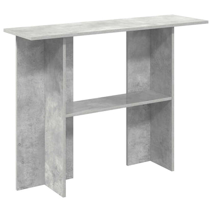 Konsolentisch Betongrau 100 x 30 x 75 cm Holzwerkstoff