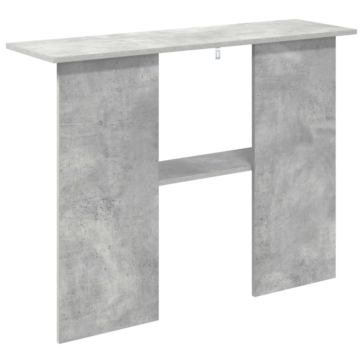 Konsolentisch Betongrau 100 x 30 x 75 cm Holzwerkstoff