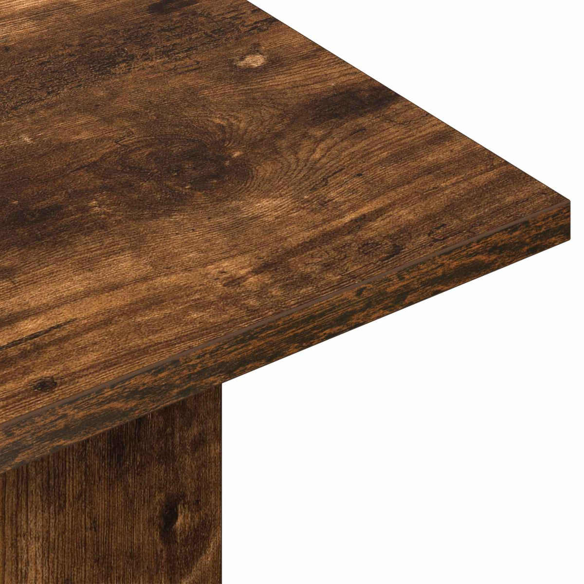 Konsolentisch Räuchereiche 100 x 30 x 75 cm Holzwerkstoff