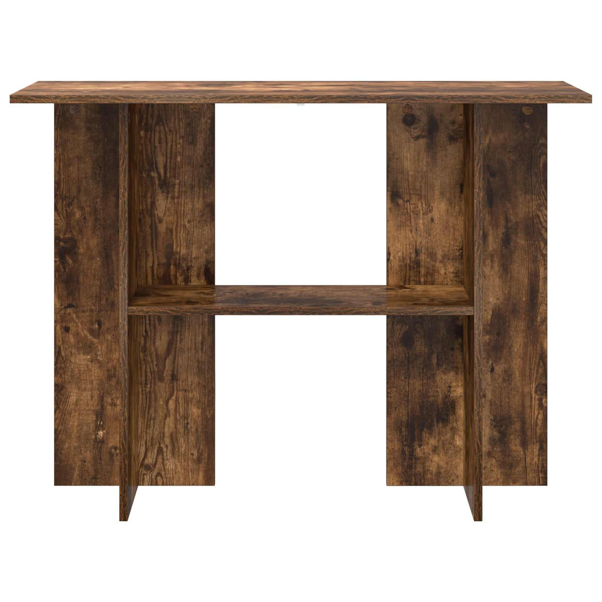 Konsolentisch Räuchereiche 100 x 30 x 75 cm Holzwerkstoff