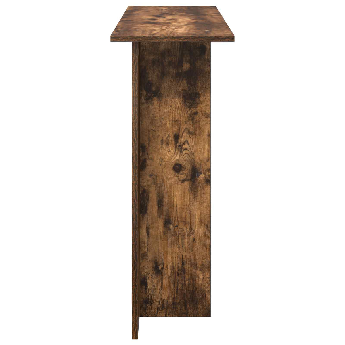 Konsolentisch Räuchereiche 100 x 30 x 75 cm Holzwerkstoff