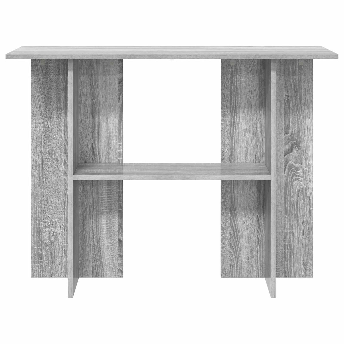 Konsolentisch Sonoma-Grau 100 x 30 x 75 cm Holzwerkstoff