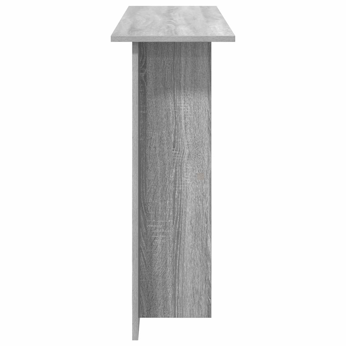 Konsolentisch Sonoma-Grau 100 x 30 x 75 cm Holzwerkstoff