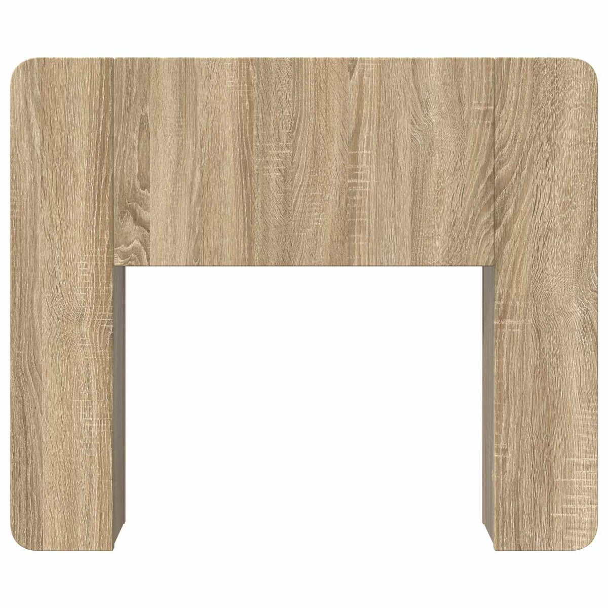 Kopfteil Schrank mit Speicher Sonoma-Eiche Holzwerkstoff