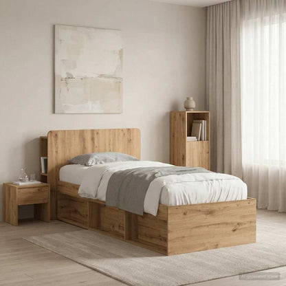 Kopfteil Schrank Artisan-Eiche 80 cm Holzwerkstoff