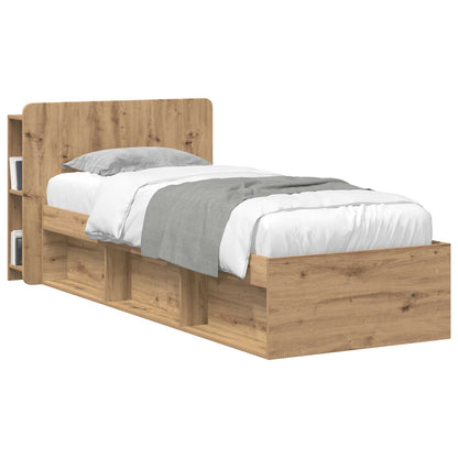 Kopfteil Schrank Artisan-Eiche 100 cm Holzwerkstoff