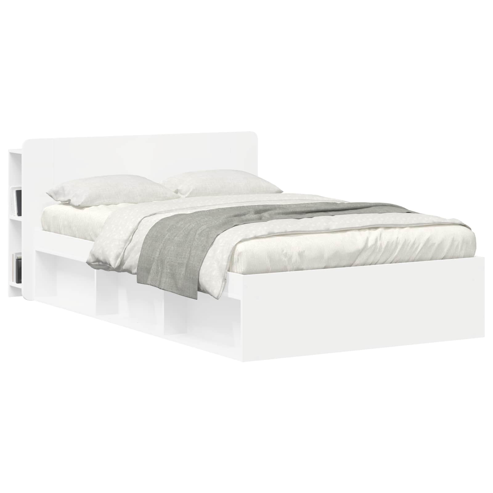 Kopfteil Schrank Weiß 135 x 18,5 x 80 cm Holzwerkstoff