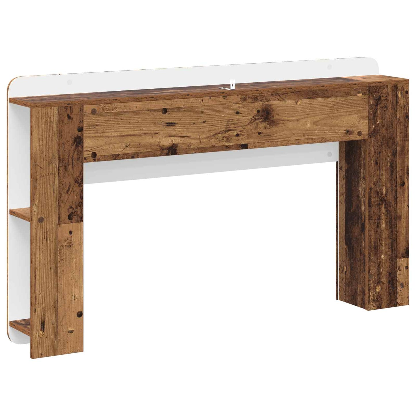 Kopfteil Schrank mit Speicher Altholz Holzwerkstoff